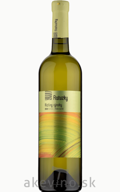 Víno Ratuzky Rizling rýnsky 2022