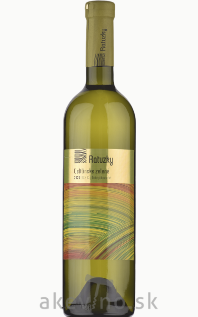 Víno Ratuzky Veltlínske zelené 2020 polosuché