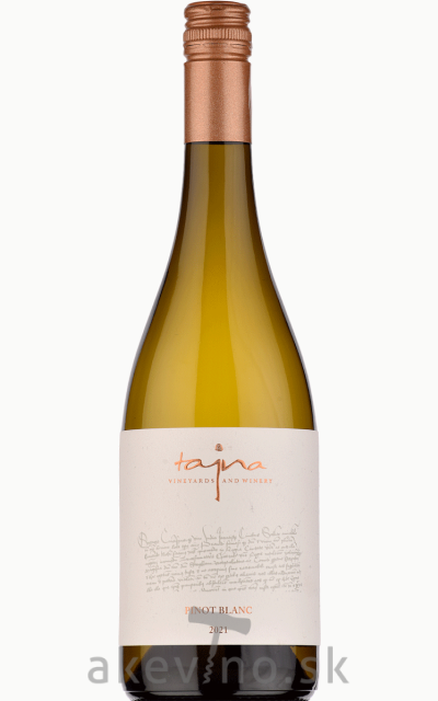 Víno Tajna Pinot blanc 2021 polosuché