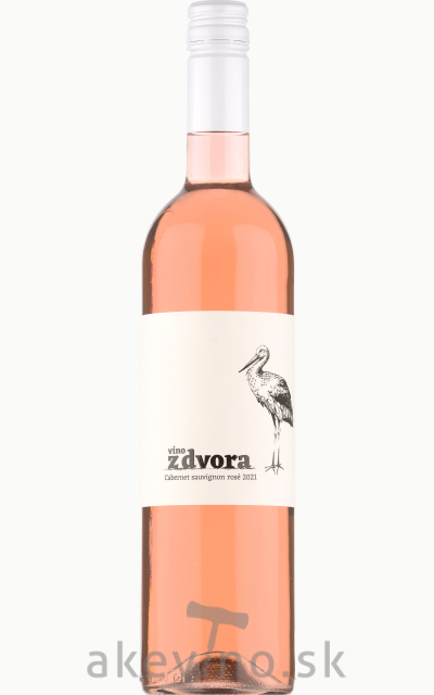 Víno z dvora Cabernet sauvignon rosé 2021